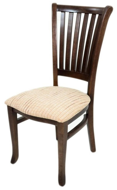 Cadeira Plaza Capuccino e Creme Listrado + Cores