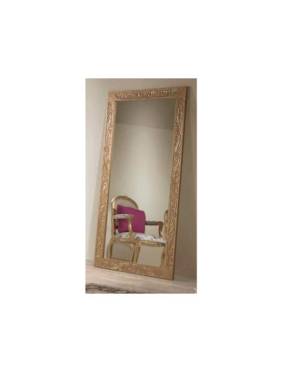 Moldura Flora Entalhada Dourada + Cores