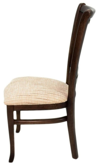 Cadeira Plaza Capuccino e Creme Listrado + Cores