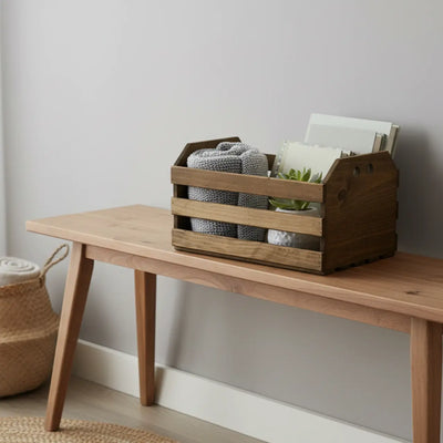 Caixote Maciço Cera + Cores