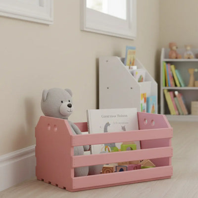 Caixote Maciço Rosa + Cores