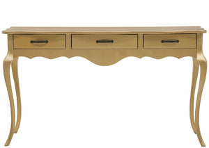 Aparador Clássico Luis XV 3 Gavetas Dourado + Cores