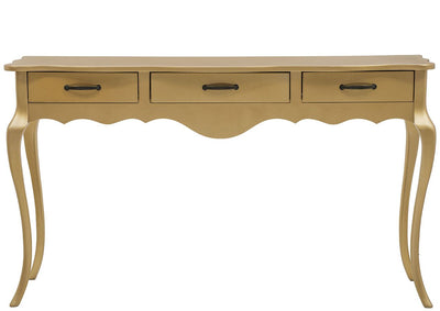 Aparador Clássico Luis XV 3 Gavetas Dourado + Cores