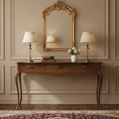 Aparador Clássico Luis XV 3 Gavetas Imbuia + Cores