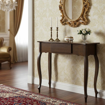 Aparador Luis XV Capuccino Gaveta Lisa + Cores