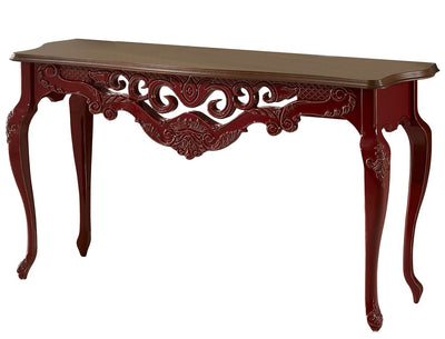 Aparador Marrocos 180cm Vermelho com Tampo Verniz + Cores