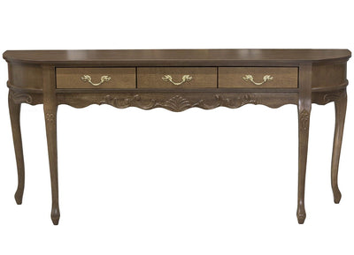 Aparador Oval Luis XV Entalhado 3 Gavetas Verniz Imbuia + Cores