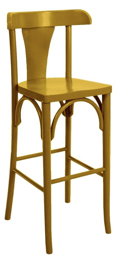 Banqueta Anatômica Alta com Encosto - Amarela + Cores