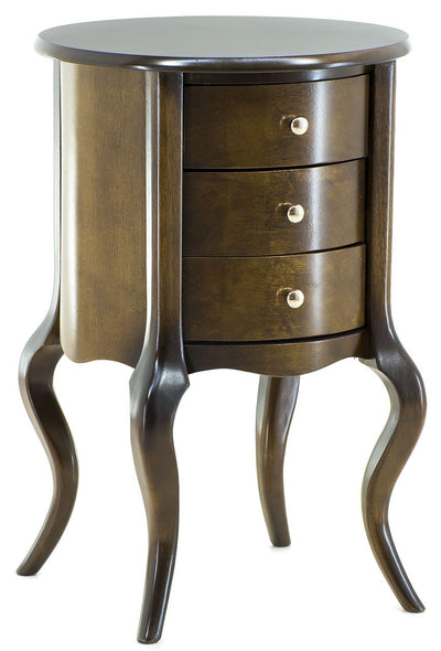 Cômoda Barrica Clássica 3 Gavetas Capuccino + Cores