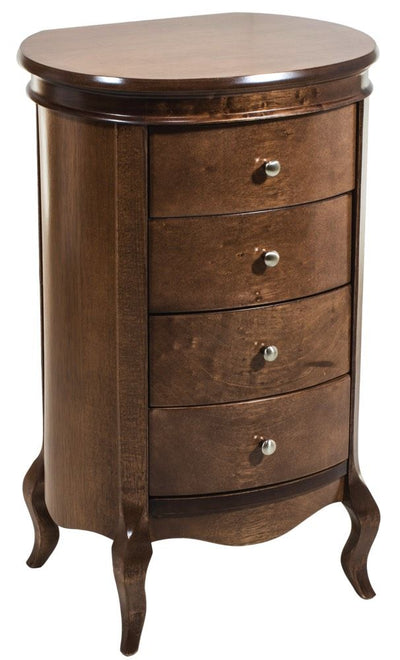 Cômoda Barrica Paris 4 Gavetas Imbuia + Cores