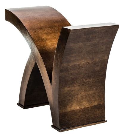 Base de Mesa K - Imbuia + Cores