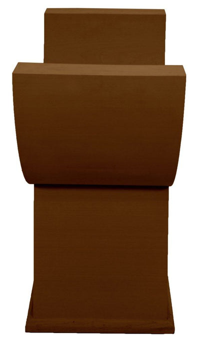 Base de Mesa U - Imbuia + Cores