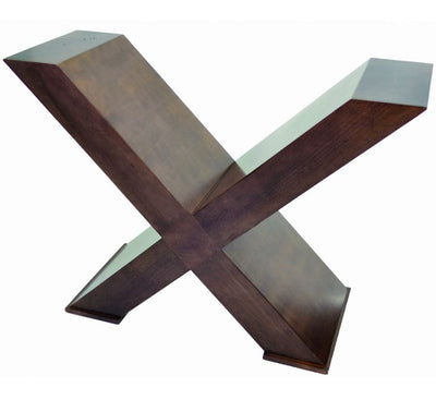 Base de Mesa X Reta - Capuccino + Cores