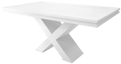 Mesa X Reta - Branca + Cores