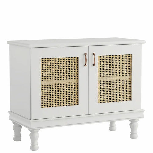 Buffet Safari 2 Portas com Tela - Branco Fosco + Cores