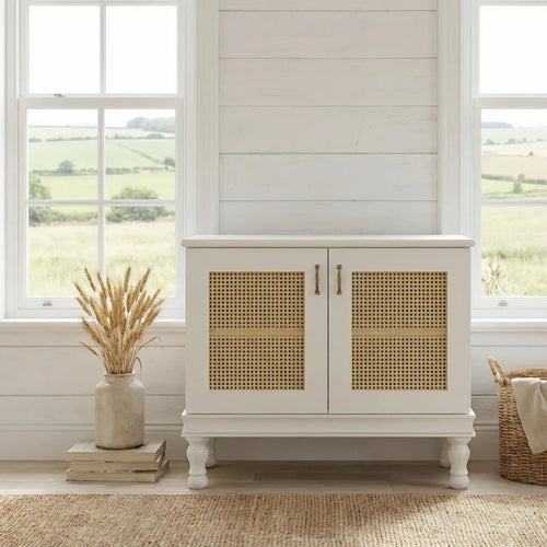 Buffet Safari 2 Portas com Tela - Branco Fosco + Cores