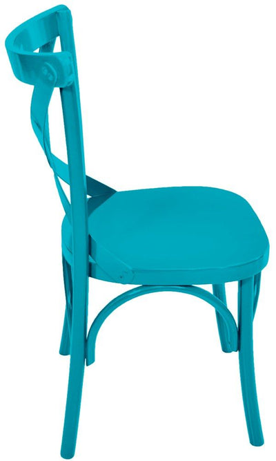 Cadeira Anatômica X - Azul Turquesa + Cores