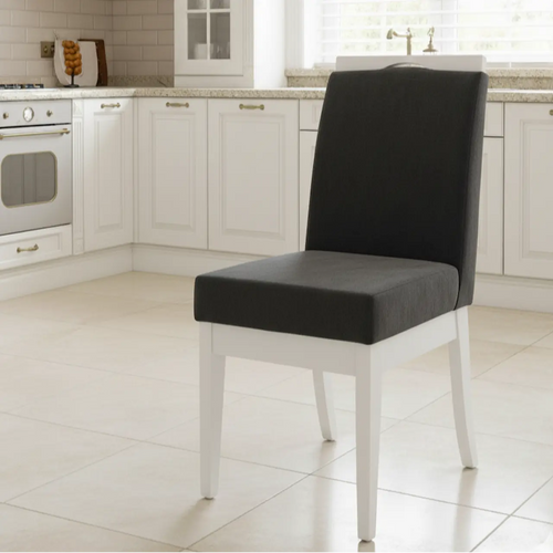 Cadeira Komfort Branca e Preto+ Cores