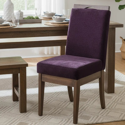 Cadeira Komfort - Capuccino e Roxo + Cores