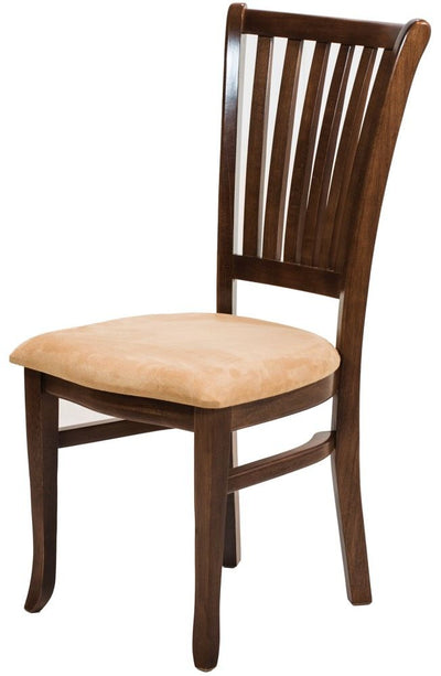 Cadeira Plaza Imbuia e Marrom Claro + Cores