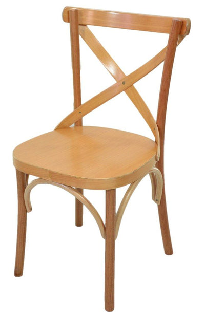 Cadeira Anatômica X - Verniz Natural + Cores