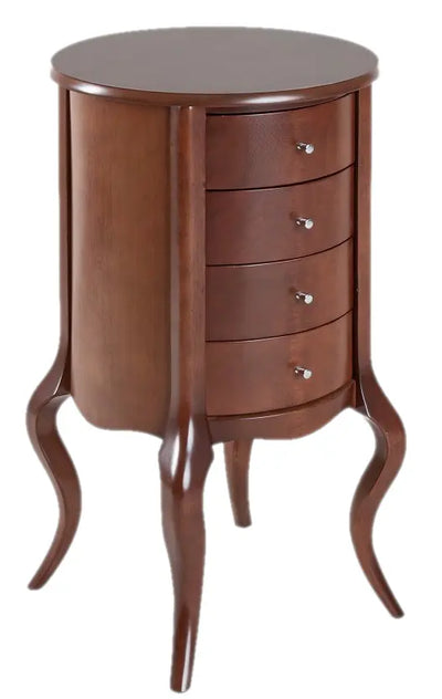 Cômoda Barrica Clássica 4 Gavetas Imbuia + Cores