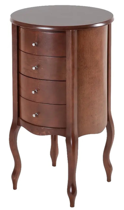 Cômoda Barrica Luis XV 4 Gavetas Imbuia + Cores