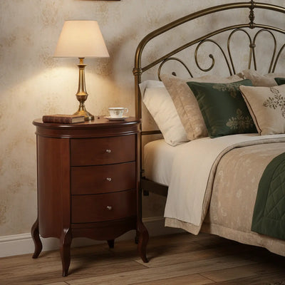 Cômoda Barrica Paris 3 Gavetas Imbuia + Cores