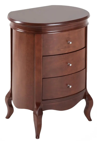 Cômoda Barrica Paris 3 Gavetas Imbuia + Cores