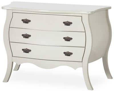 Cômoda Bombê 3 Gavetas com Puxador Colonial + Cores