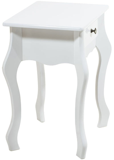 Criado Mudo 1 Gaveta - Branco + Cores