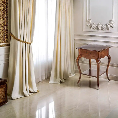 Criado Mudo Luis XV 1 Gaveta e Prateleira Imbuia + Cores