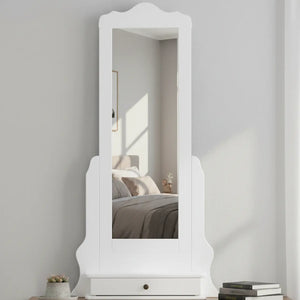 Espelho com 1 Gaveta Branca + Cores