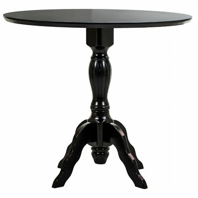 Mesa Redonda Torneada America Preta + Cores