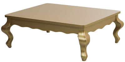 Mesa de Centro Luis XV Dourada + Cores