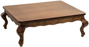 Mesa de Centro Luis XV Imbuia + Cores