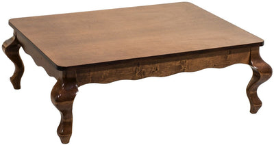 Mesa de Centro Luis XV Imbuia + Cores