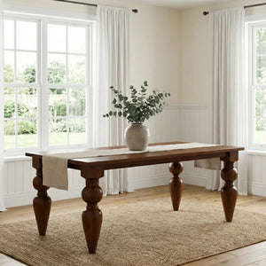 Mesa Esmeralda 180 - Verniz Imbuia + Cores