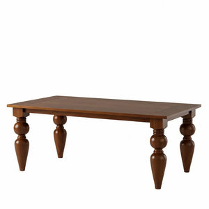 Mesa Esmeralda 200 - Verniz Imbuia + Cores