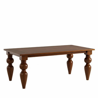 Mesa Esmeralda 180 - Verniz Imbuia + Cores