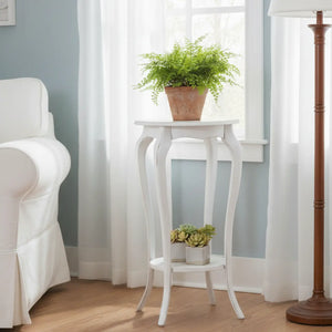 Mesa Floreira Clássica Grande Provençal Branca + Cores