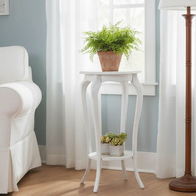 Mesa Floreira Clássica Grande Provençal Branca + Cores