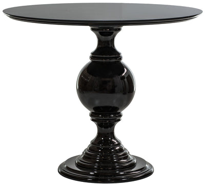 Mesa Redonda Global Preta Tampo 90 / 100 / 110 / 120cm + Cores