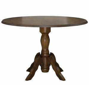 Mesa Redonda Torneada Italia - 90cm / 120cm / 130cm / 150cm Envelhecida + Cores