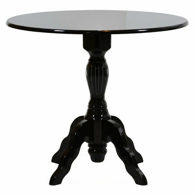 Mesa Redonda Torneada America - Preta + Cores