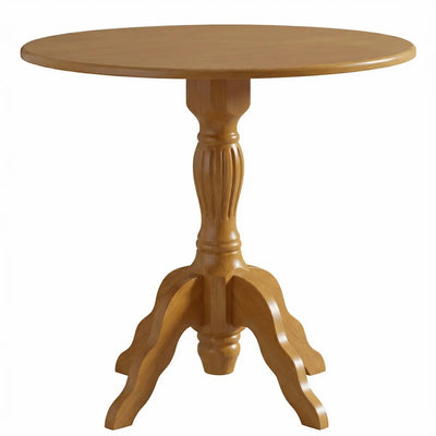 Mesa Redonda Torneada America - Mel + Cores