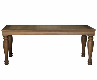 Mesa de Jantar Torneada Safari Envelhecida + Opções