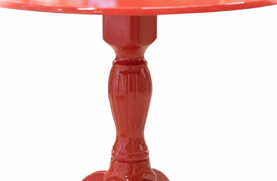 Mesa Redonda Torneada America - Vermelha + Cores