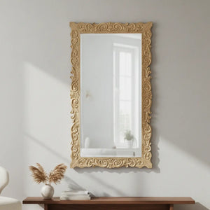 Moldura Entalhada Clássica Grande Verniz Mel + Cores