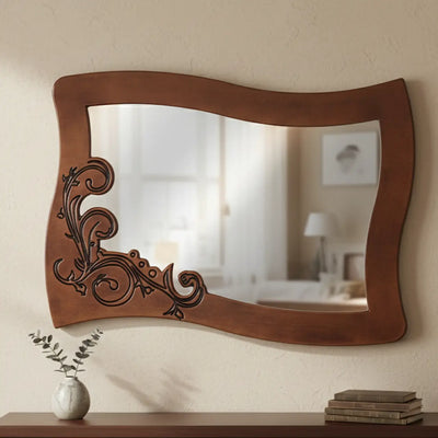 Moldura Imperial Entalhada Verniz Imbuia + Cores